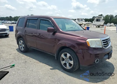2014 Honda Pilot Exl из США, поврежденный, VIN 5FNYF4H5XEB039325